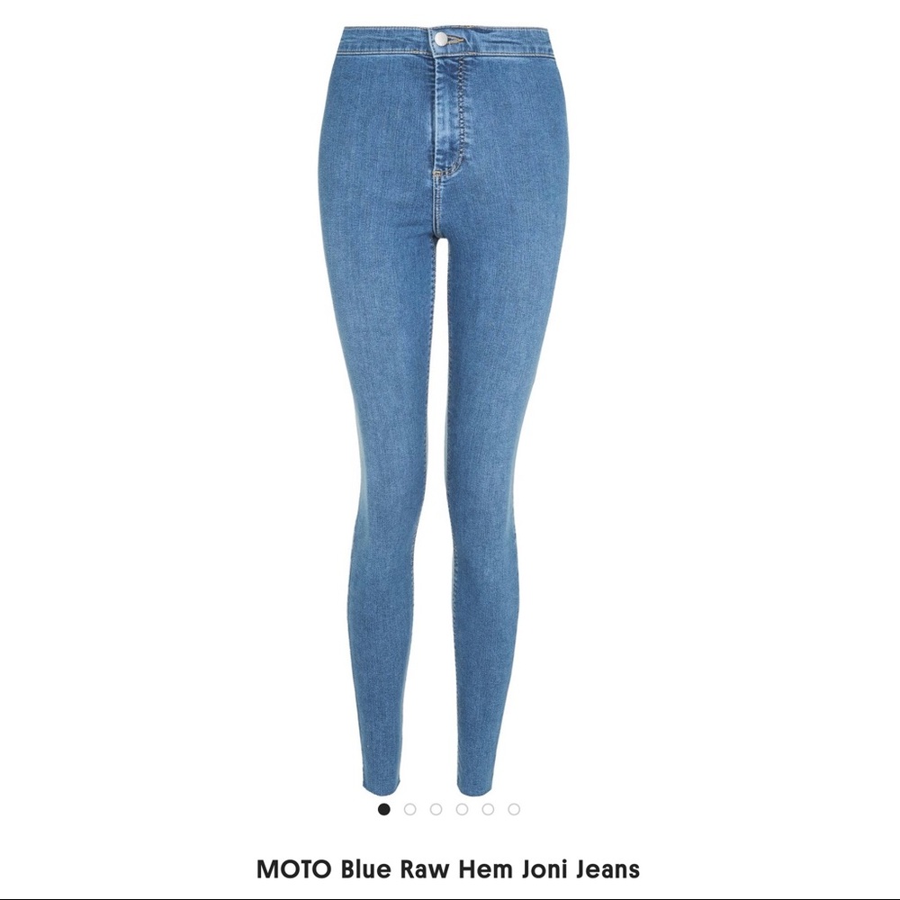 NWT TopShop Joni High Waisted Jeans